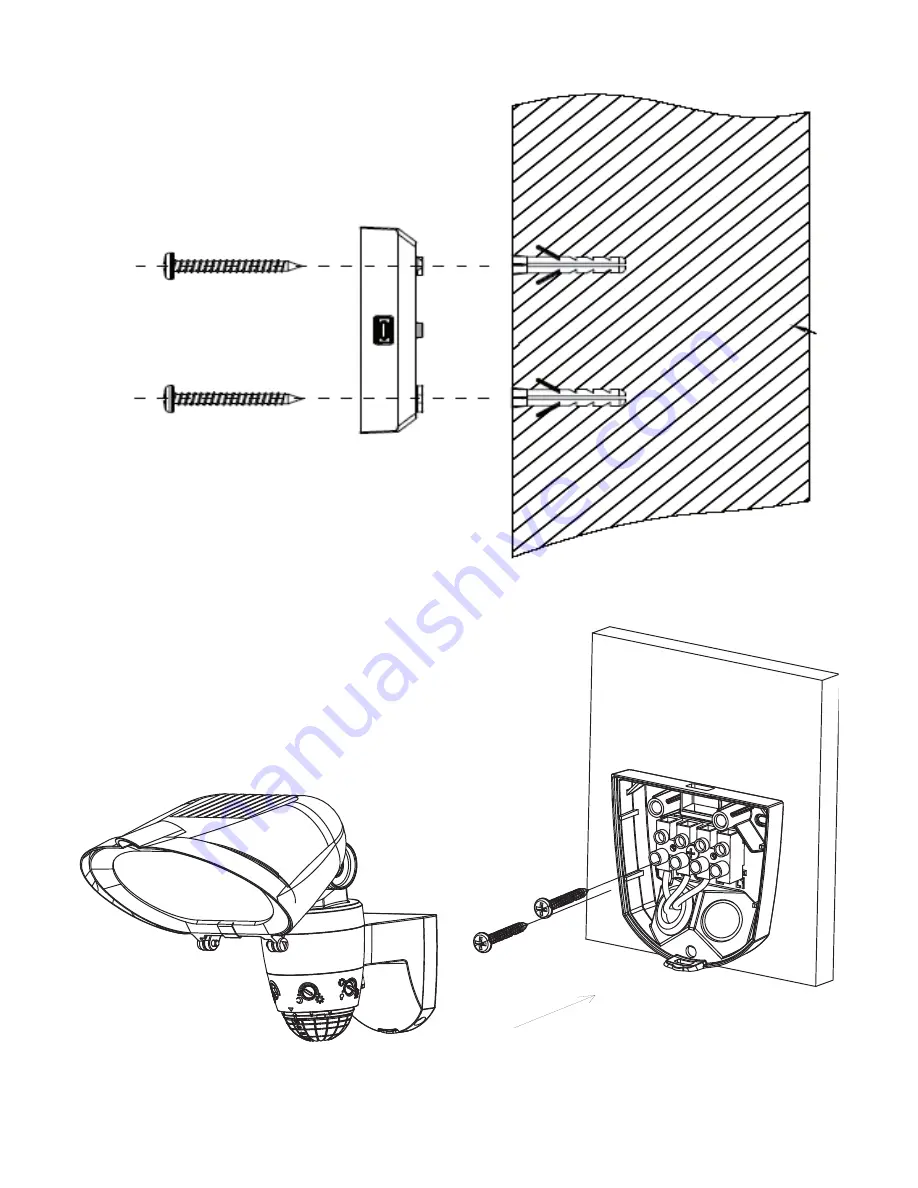 QUANTA 230W Security Floodlight Installer'S Manual Download Page 6