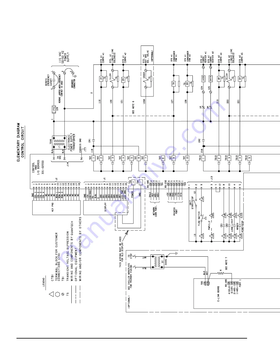 Quantech QCC2015CEE Installation, Operation And Maintenance Manual Download Page 54