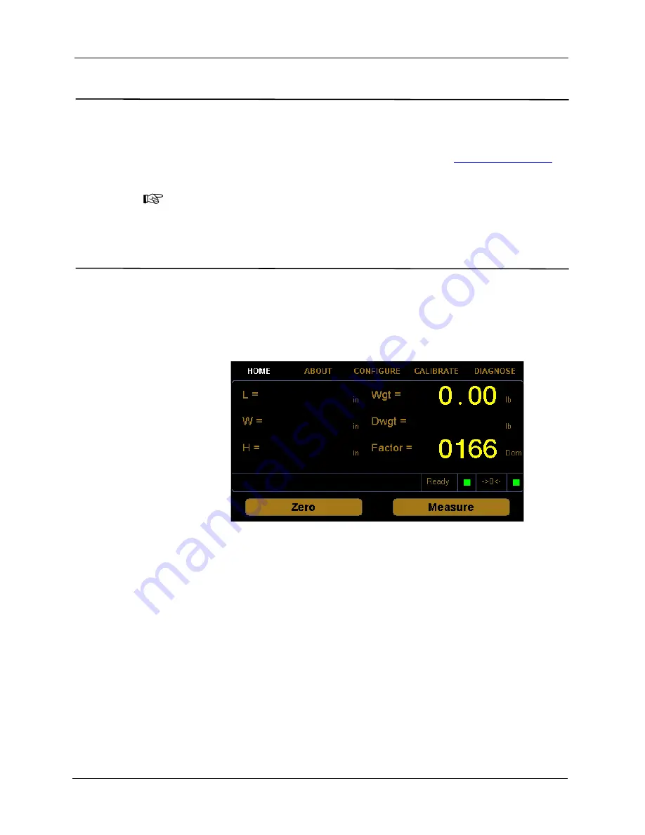 Quantronix CubiScan 110-T Operation And Technical Manual Download Page 26