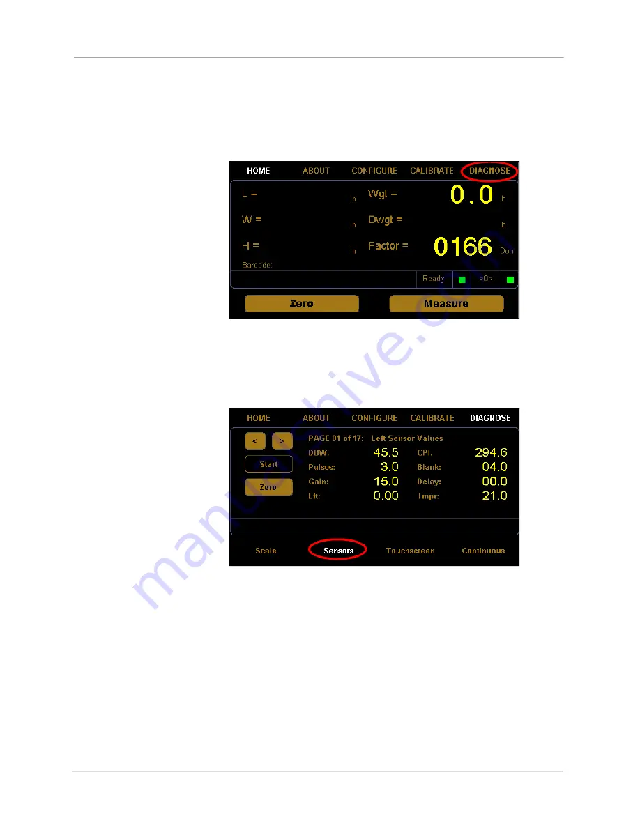 Quantronix Cubiscan 110-XT Operation And Technical Manual Download Page 70