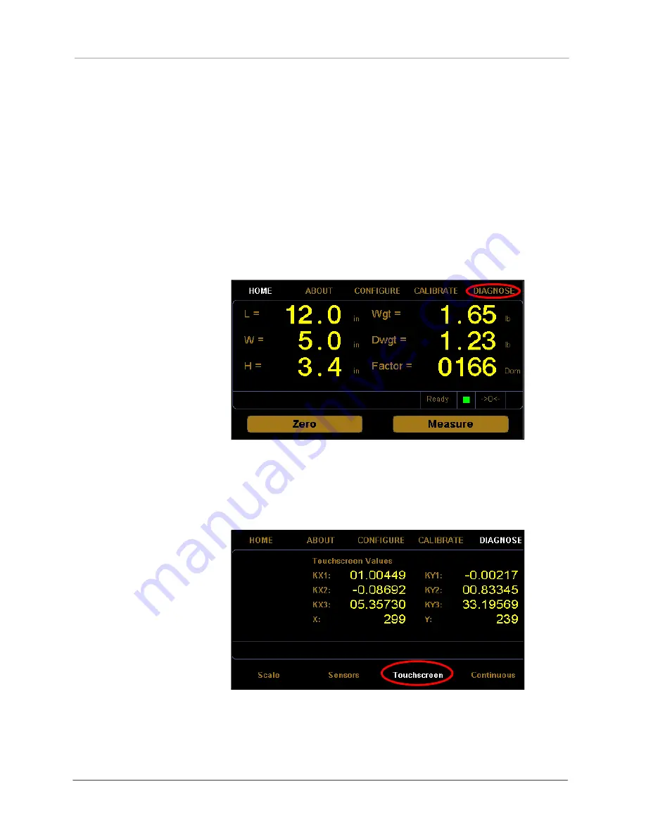 Quantronix Cubiscan 110-XT Operation And Technical Manual Download Page 72