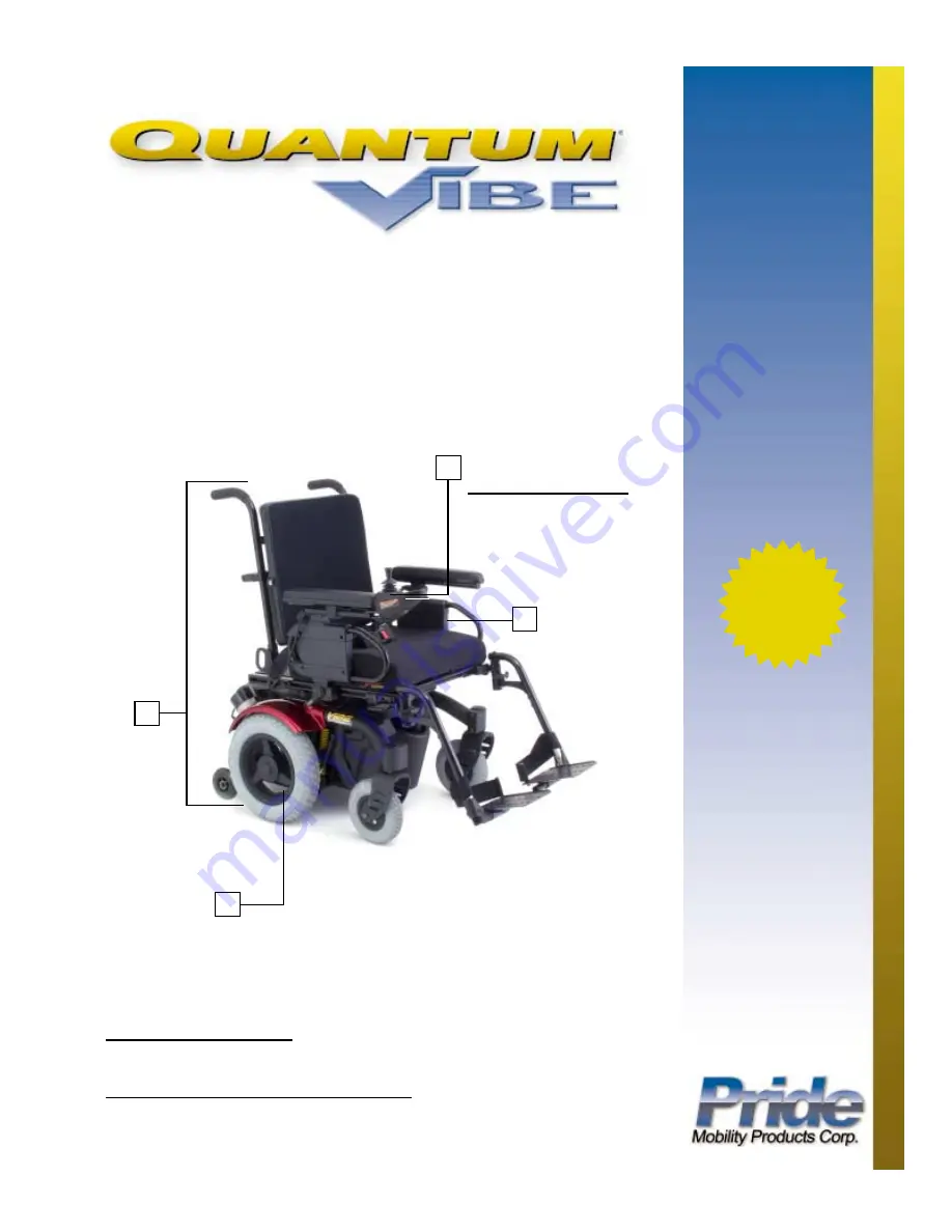 Quantum Rehab Quantum Vibe Owner'S Manual Download Page 55