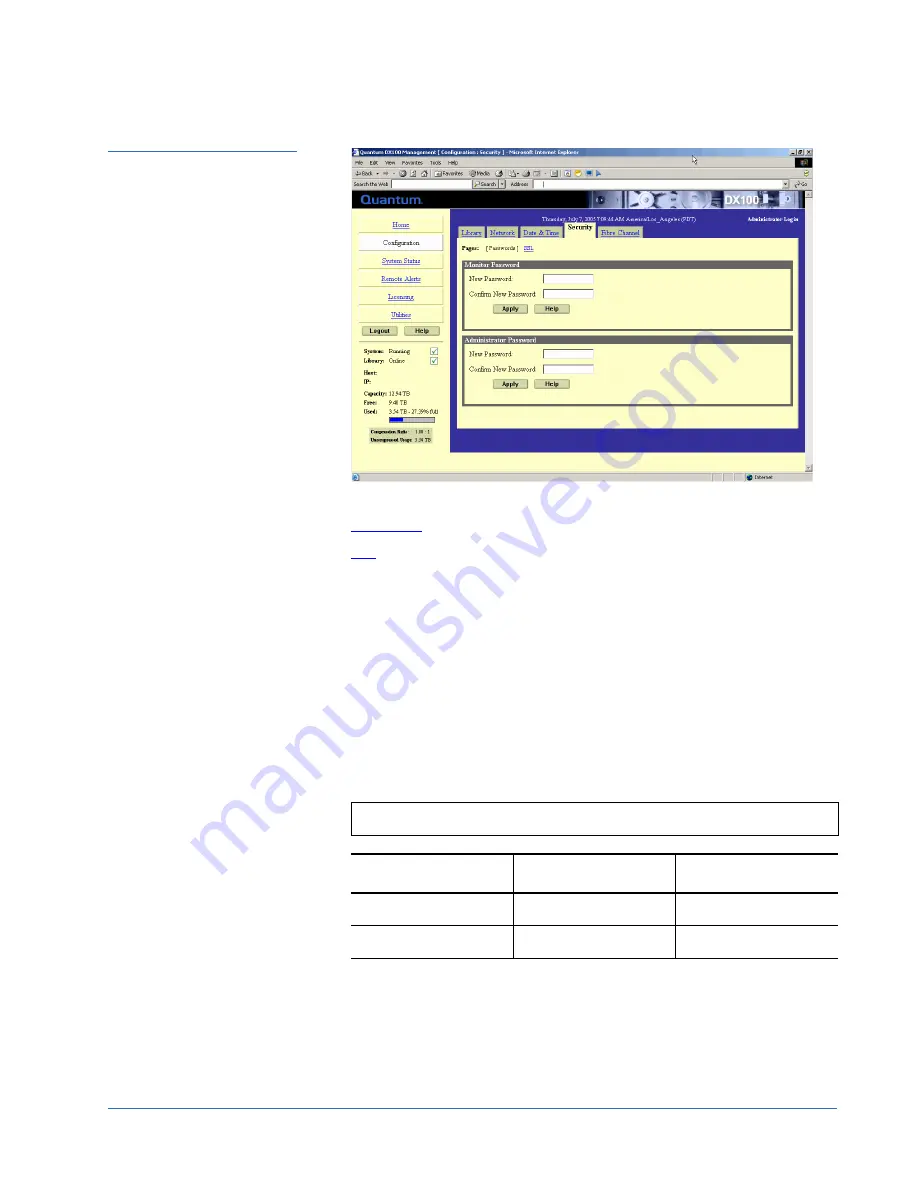 Quantum DX100 Unpacking And Installation Instructions Download Page 73