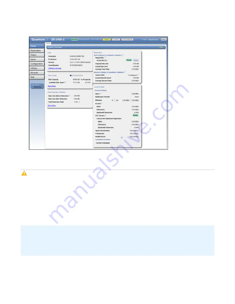 Quantum DXi6900 User Manual Download Page 68