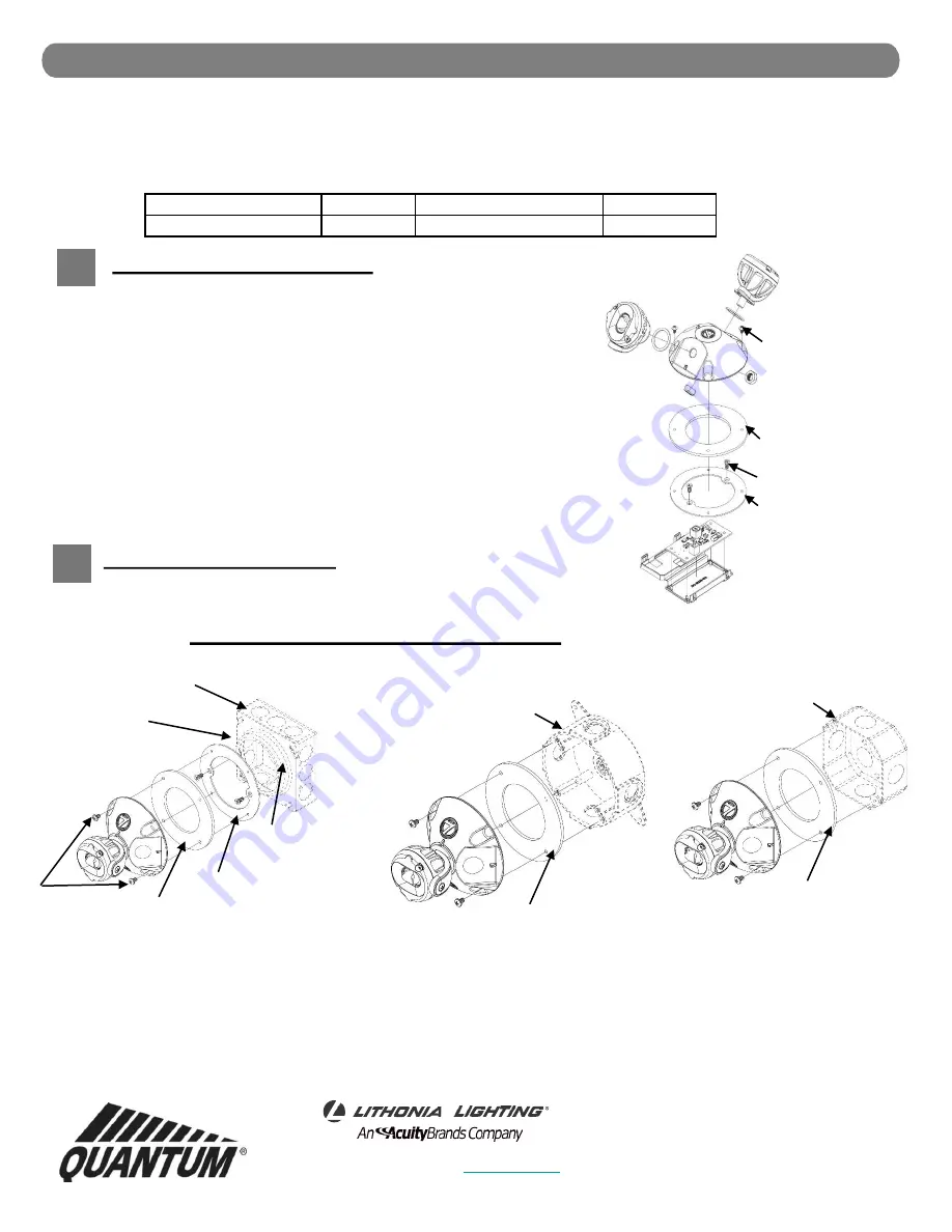 Quantum ELMRW LP220L SGL Manual Download Page 2