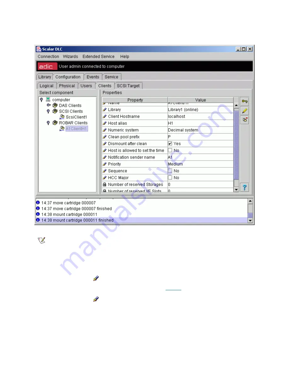 Quantum Scalar 1000 Reference Manual Download Page 174