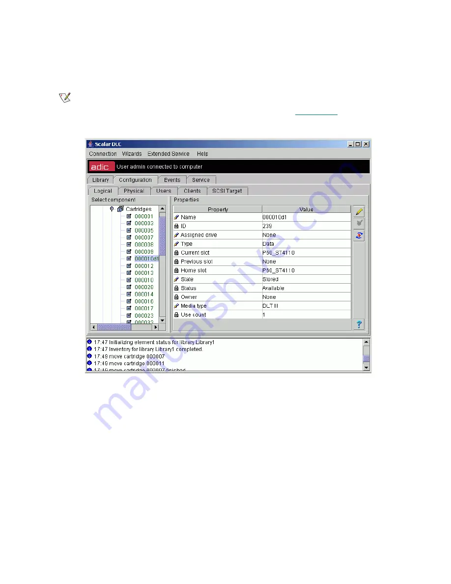 Quantum Scalar Distributed Library Controller 2.7 Reference Manual Download Page 123