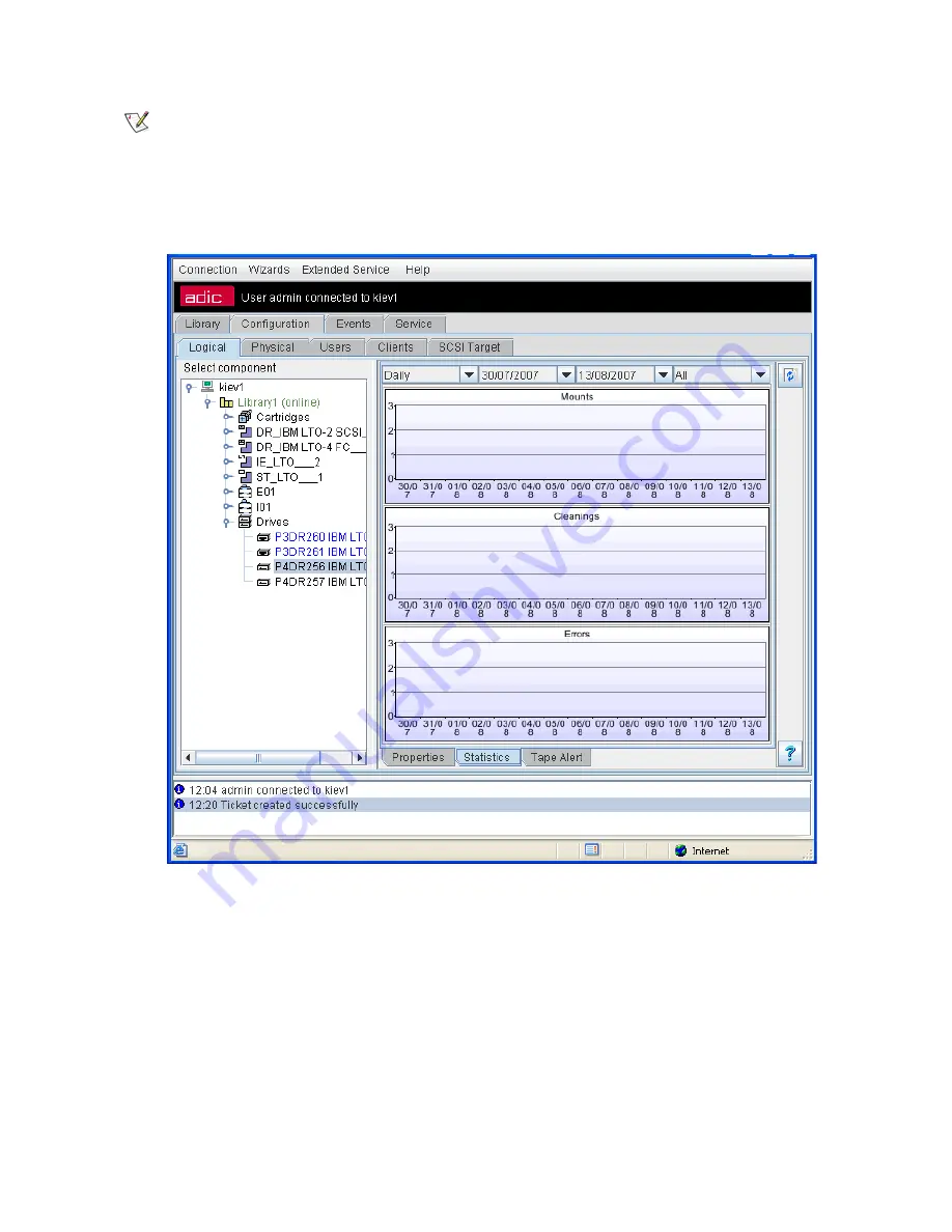 Quantum Scalar Distributed Library Controller 2.7 Reference Manual Download Page 135