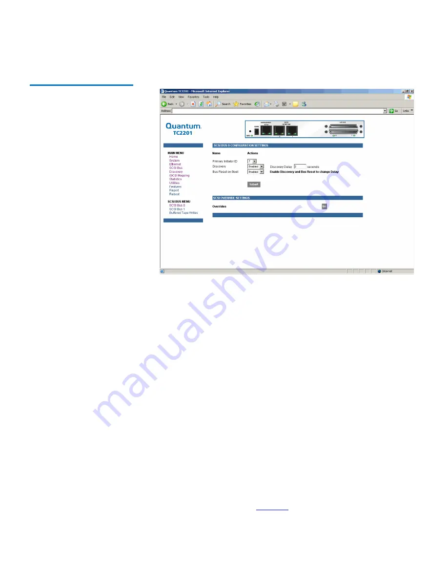 Quantum TC2201 User Manual Download Page 48