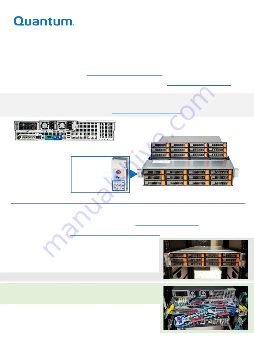 Quantum VS2124 Quick Start Manual Download Page 1