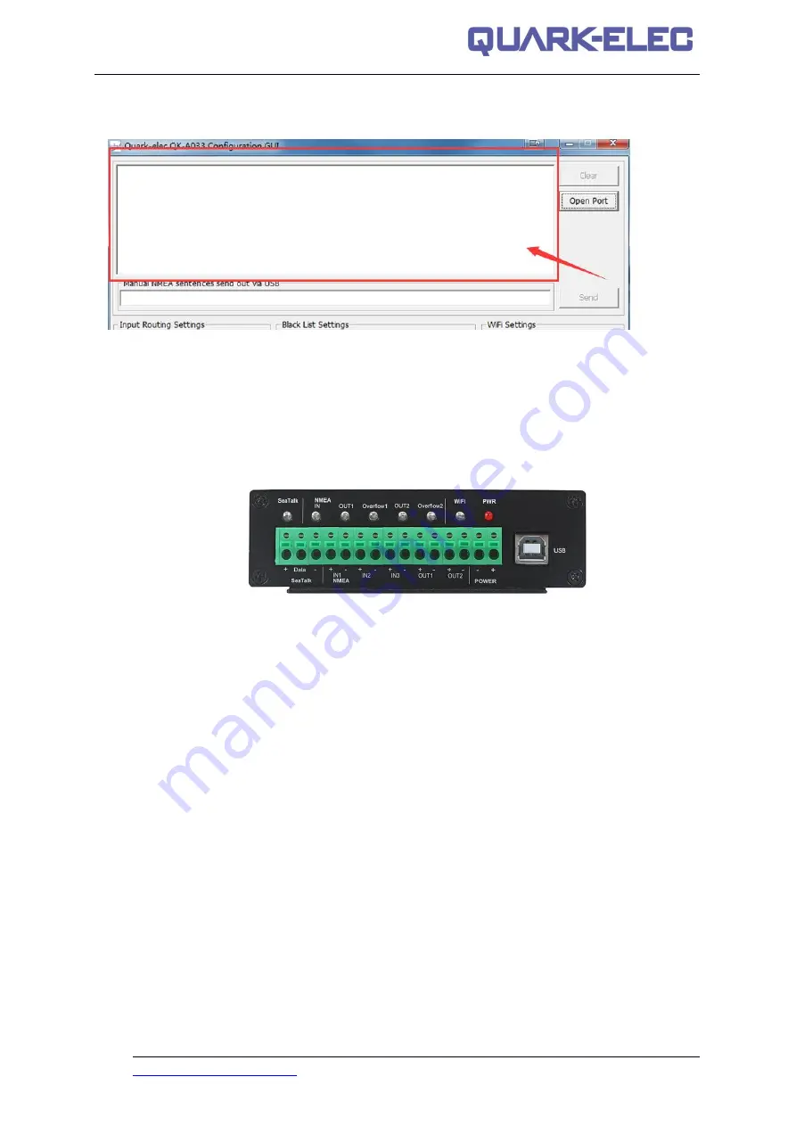 Quark-Elec Seatalk QK-A033 Manual Download Page 11