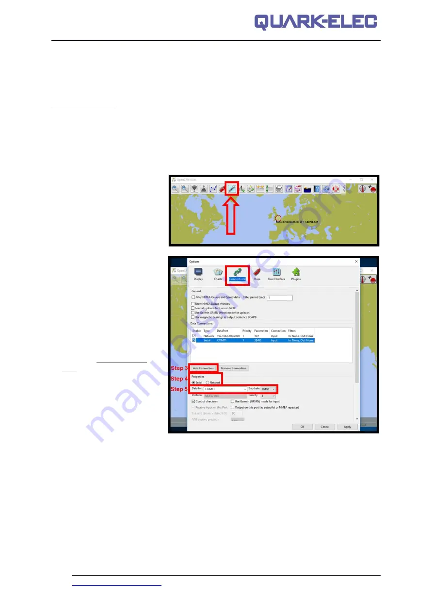 Quark-Elec Seatalk QK-A033 Manual Download Page 18