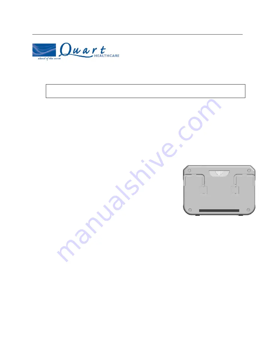 Quart Healthcare Diamond 8 Plus User Manual Download Page 8