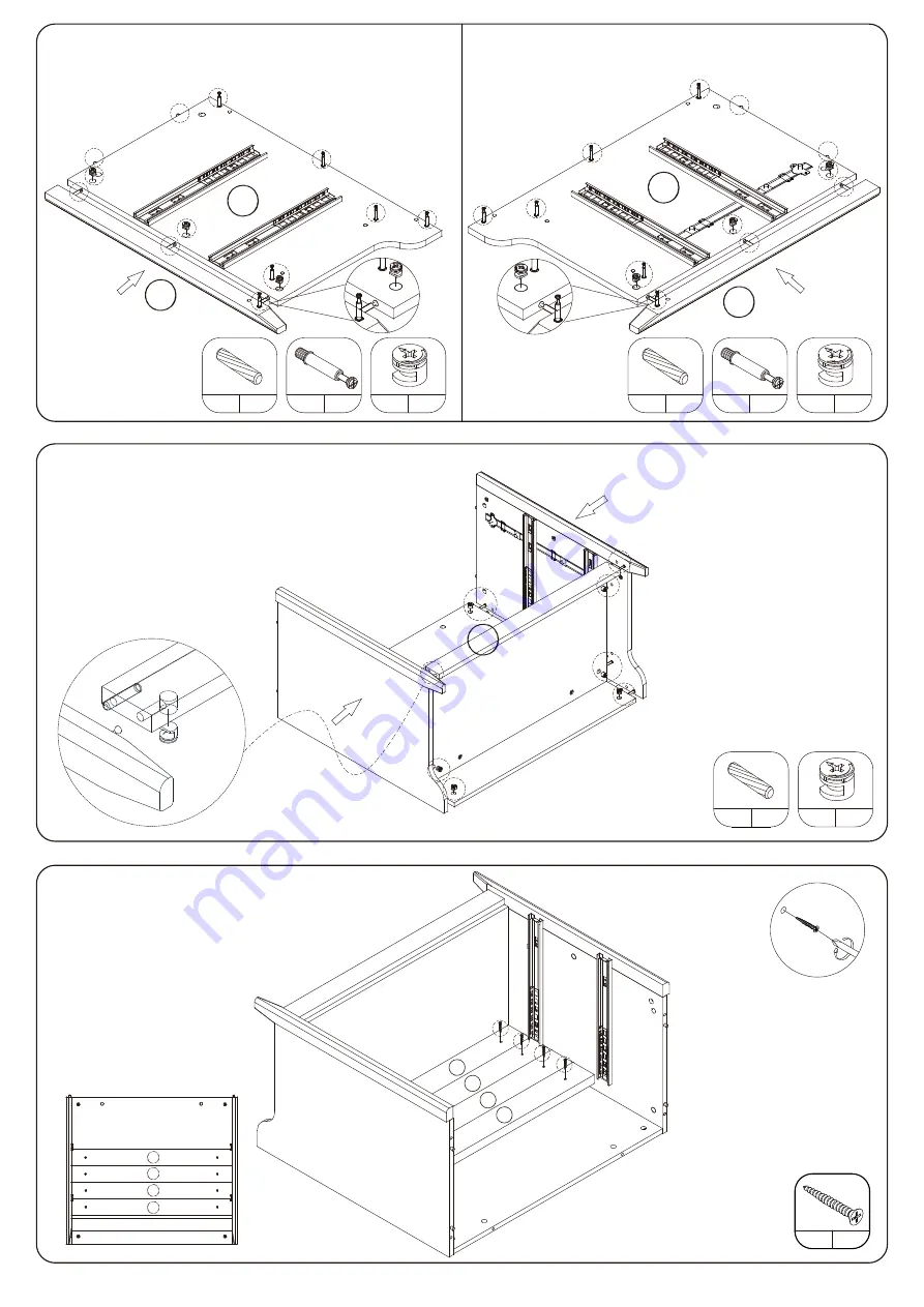 QUARTERS & CRAFT QCLATCB Manual Download Page 3