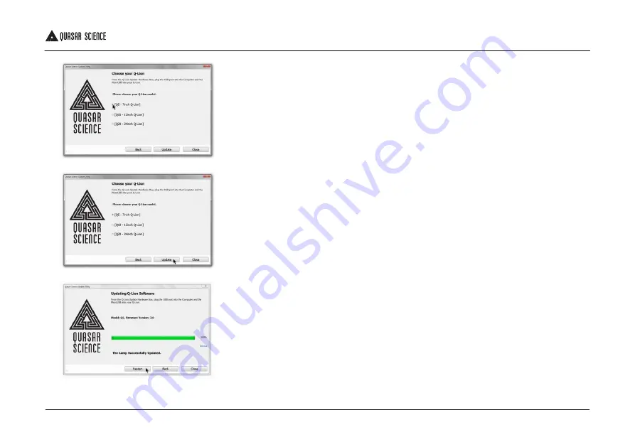 Quasar Science Q-Lion Quick Start Manual Download Page 36