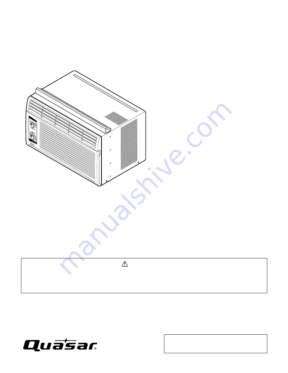 Quasar HQ-2051TH Service Manual Download Page 1