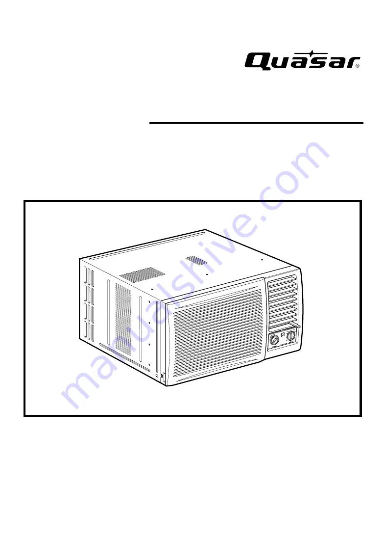 Quasar HQ-2243TH Installation And Operating Instructions Manual Download Page 1