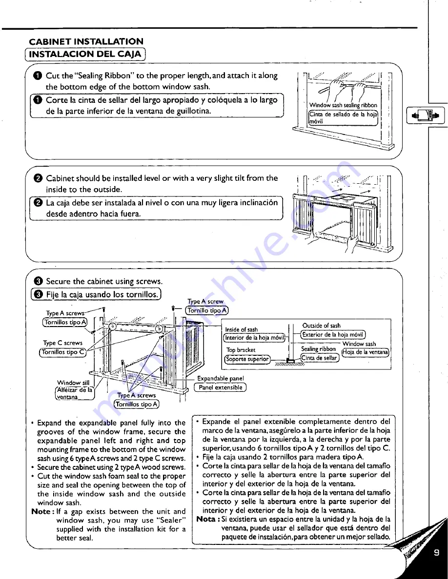 Quasar HQ2061QH Installation And Operating Instructions Manual Download Page 11