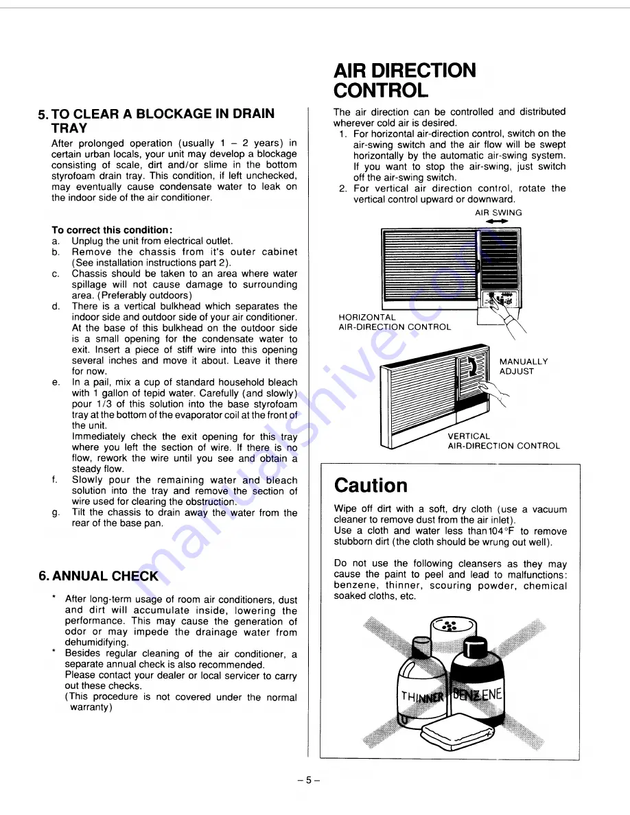 Quasar HQ2142GH Operating Instructions Manual Download Page 6