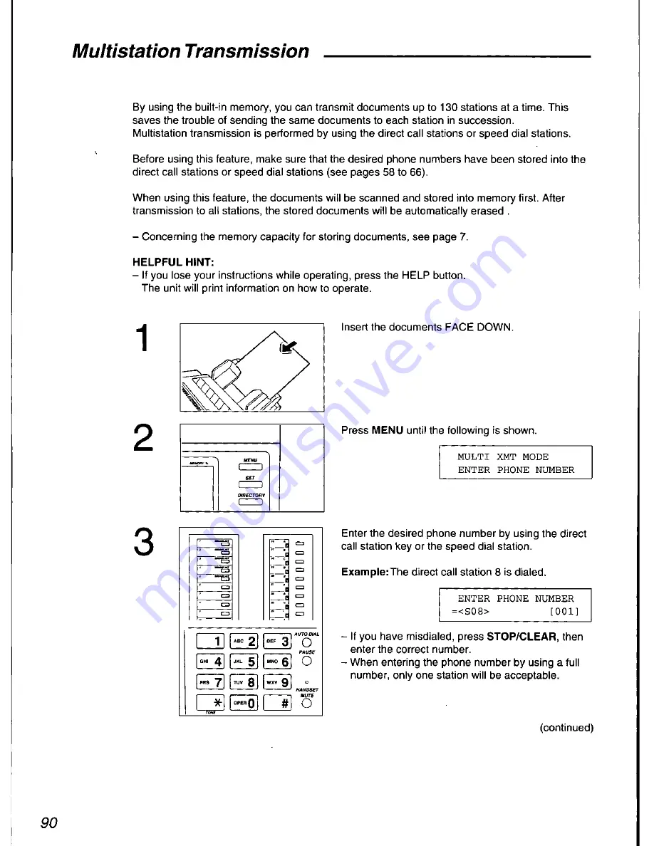 Quasar PPX2000 Operating Instructions Manual Download Page 92