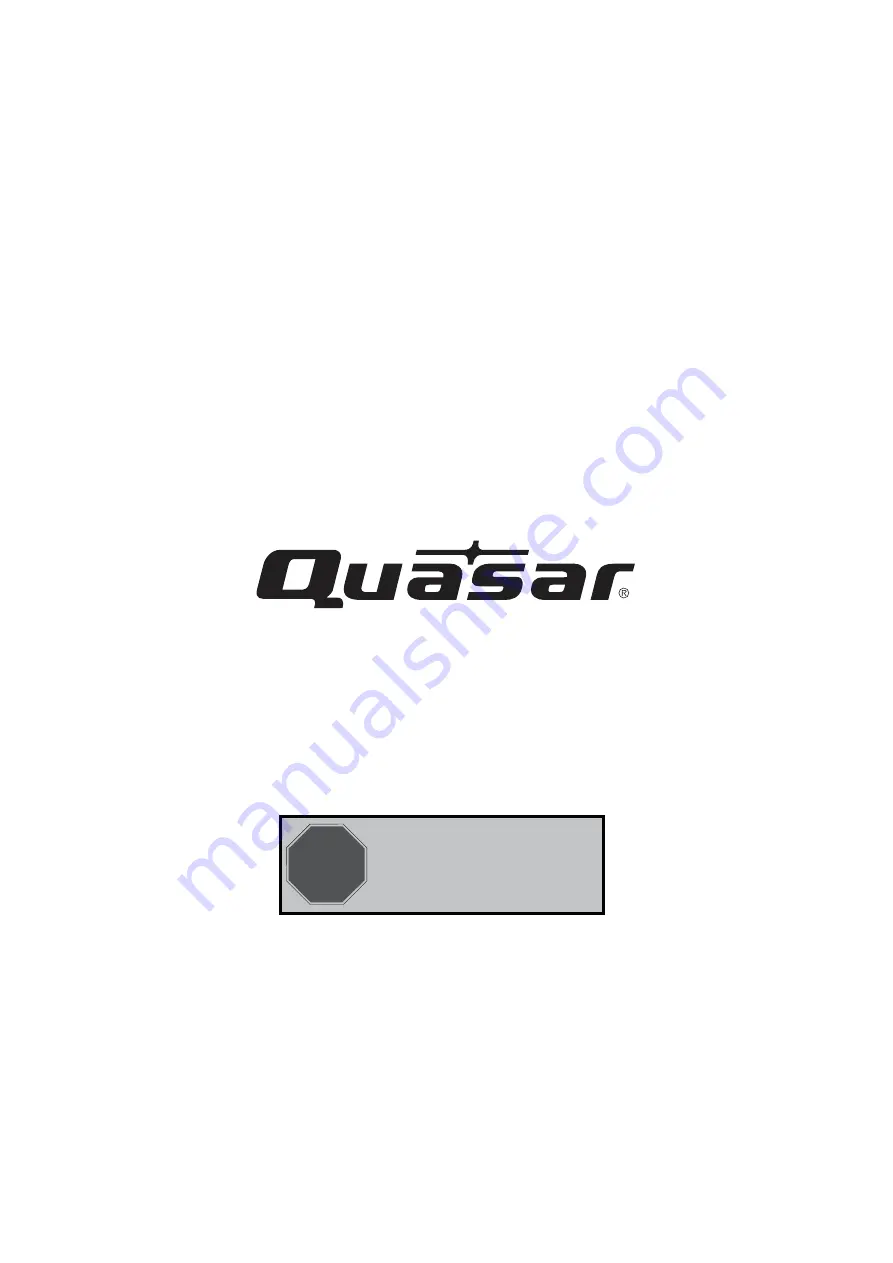 Quasar SQ5003 Скачать руководство пользователя страница 22