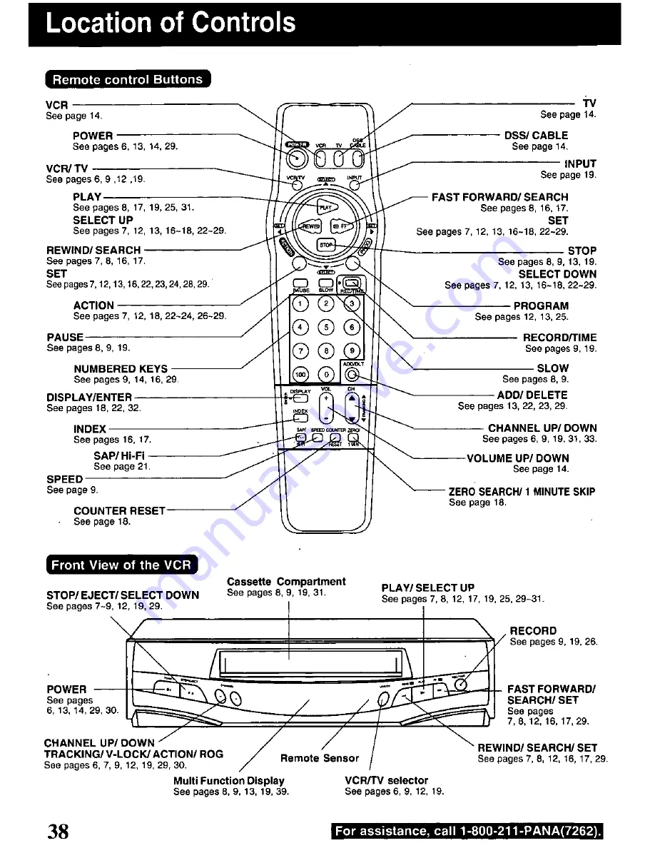 Quasar VHQ-950 User Manual Download Page 38