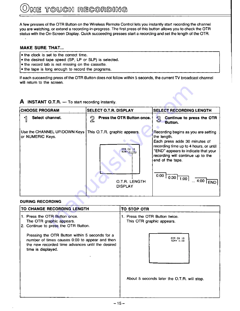 Quasar VV-8213 User Manual Download Page 16