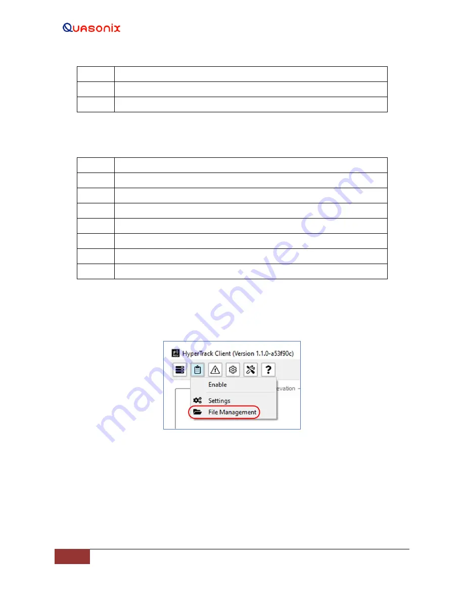 Quasonix HyperTrack Software Instruction Manual Download Page 32