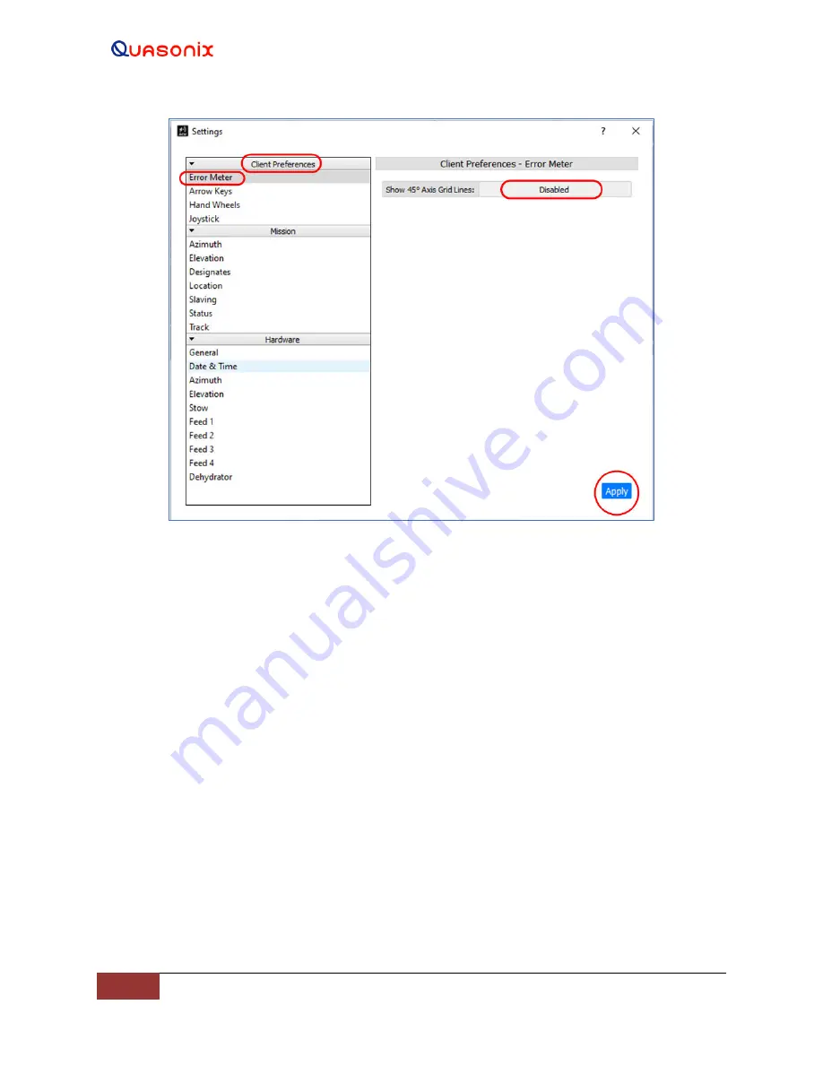 Quasonix HyperTrack Software Instruction Manual Download Page 38