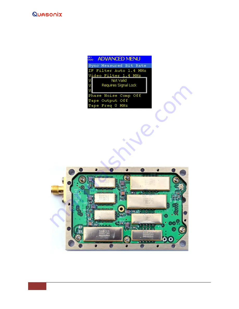 Quasonix QSX-RDMS-RM Series Installation And Operation Manual Download Page 73