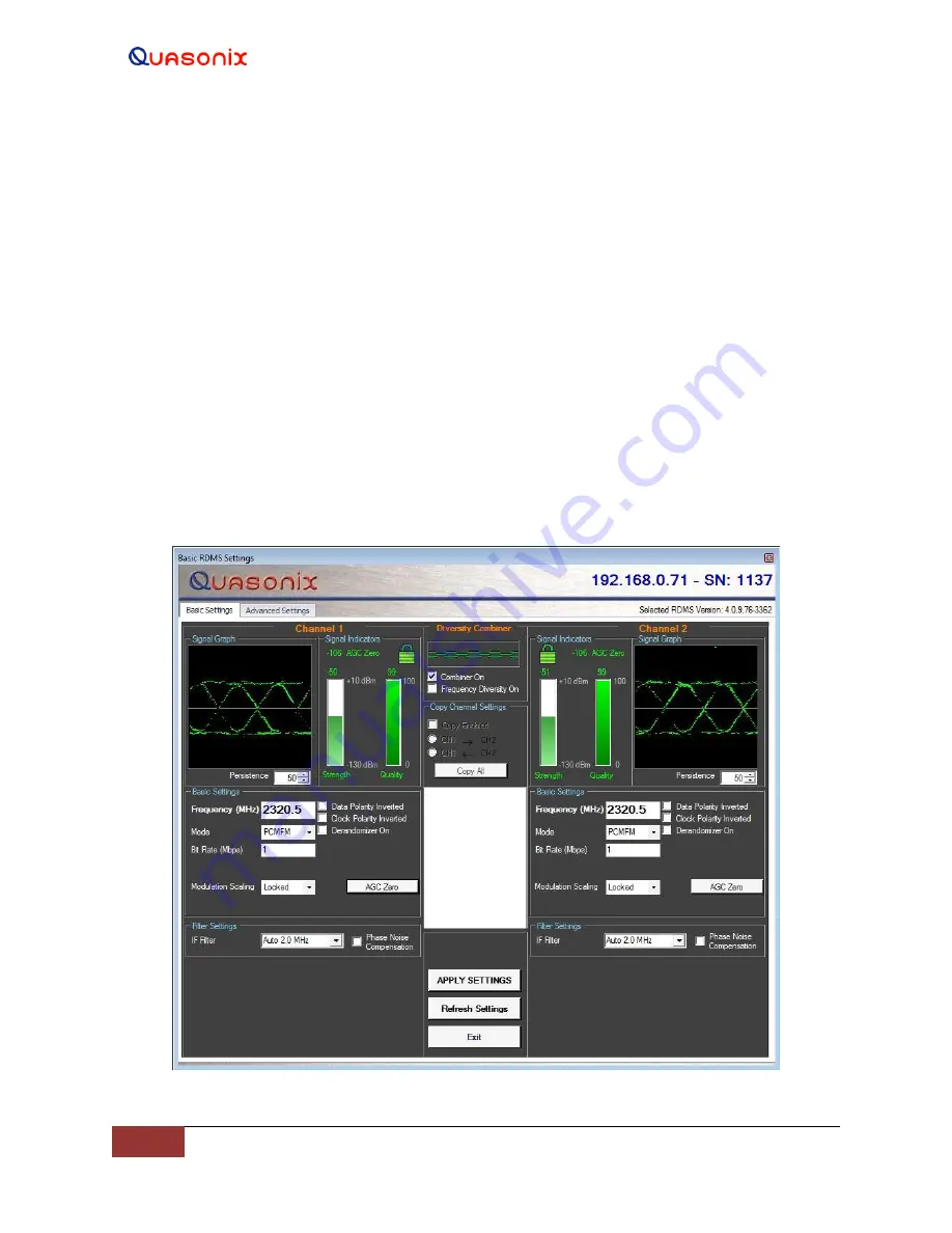 Quasonix QSX-RDMS-RM Series Скачать руководство пользователя страница 100