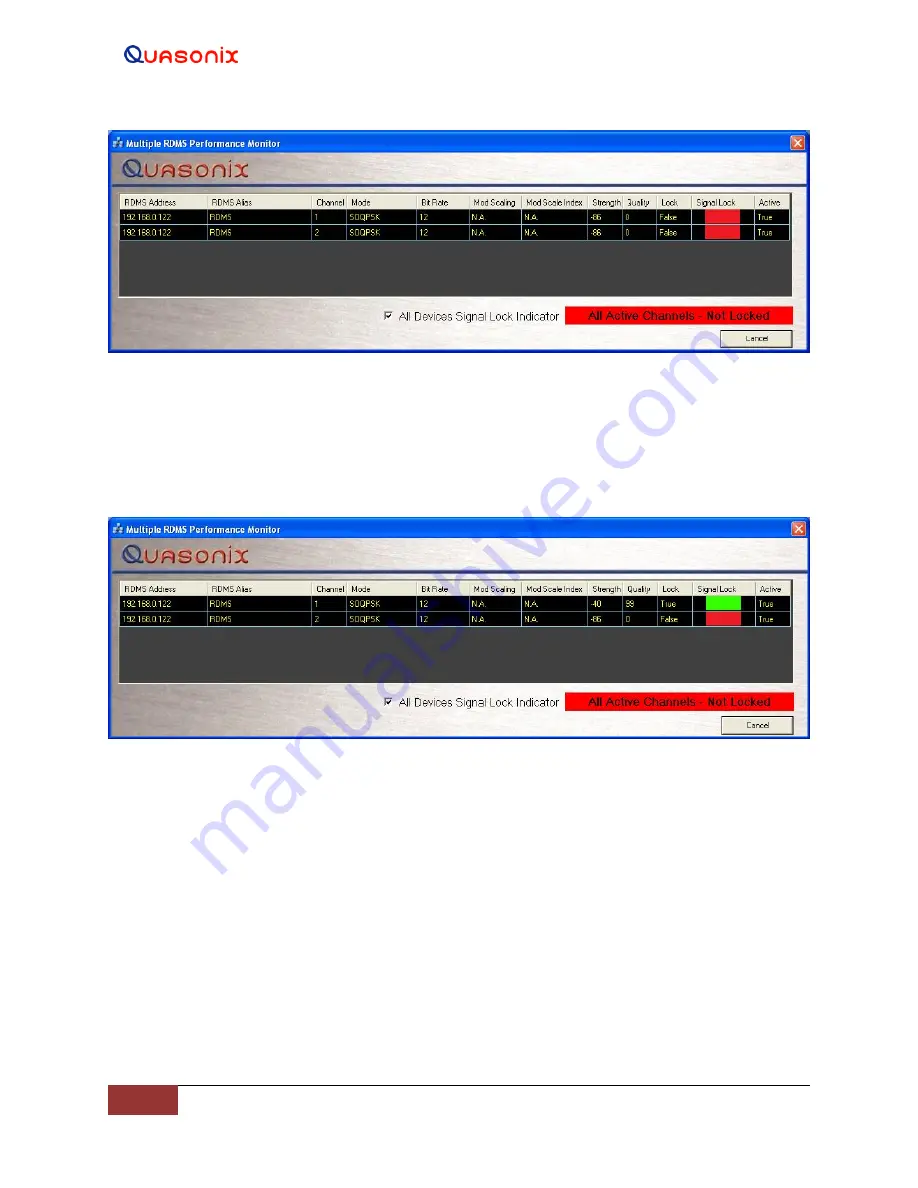 Quasonix QSX-RDMS-RM Series Installation And Operation Manual Download Page 116