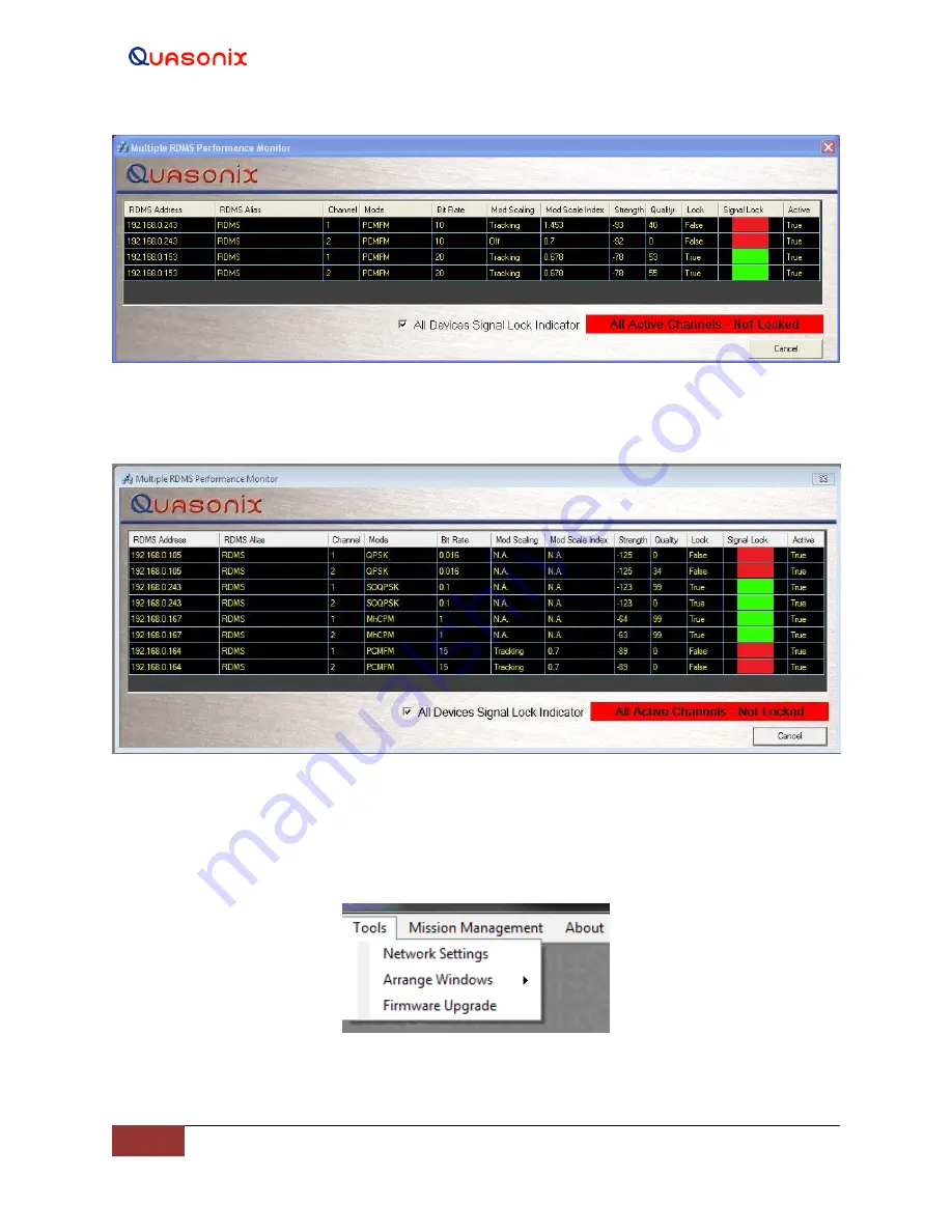 Quasonix QSX-RDMS-RM Series Скачать руководство пользователя страница 118