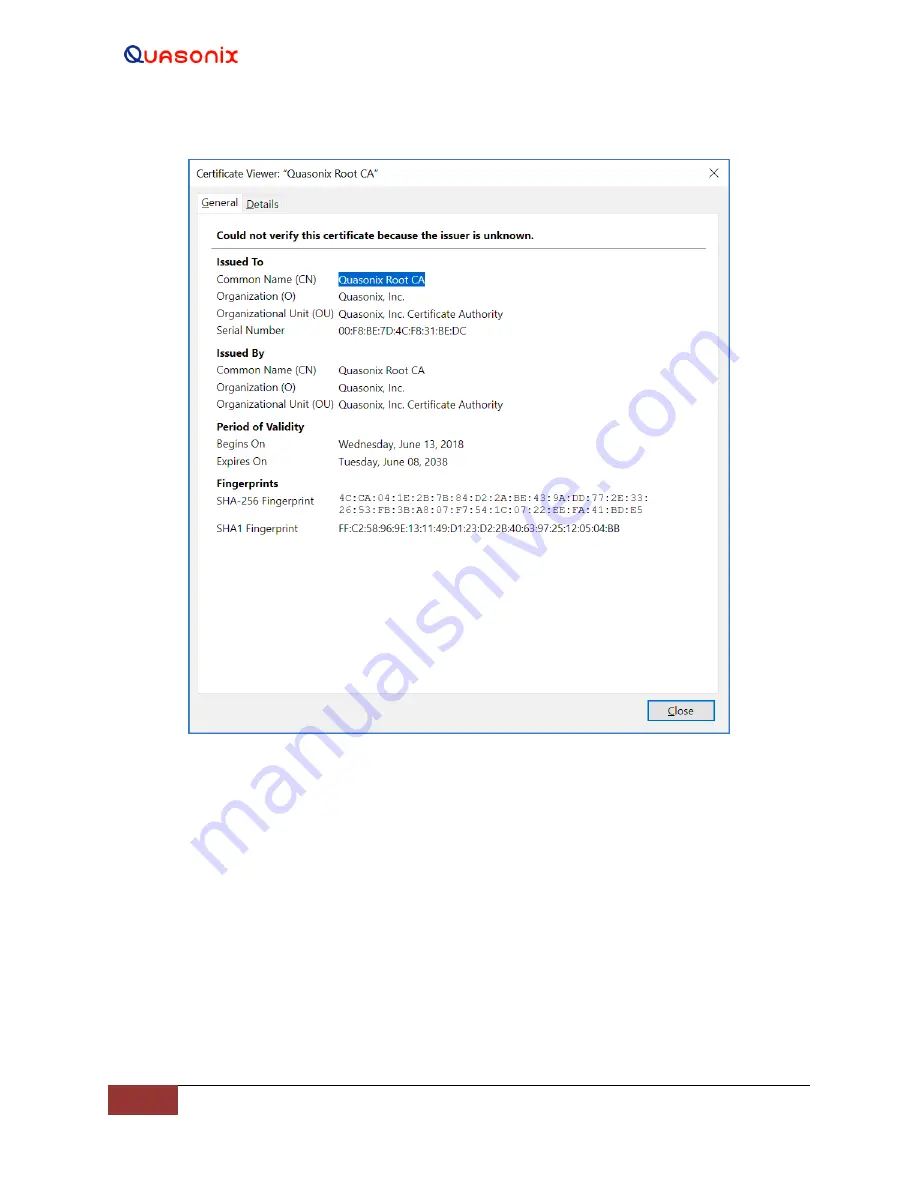 Quasonix RDMS Installation And Operation Manual Download Page 232