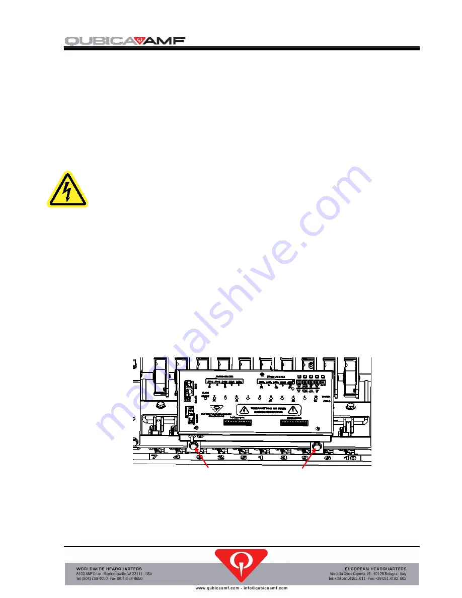 QubicaAMF 612-051-001 Owner'S Manual Download Page 53