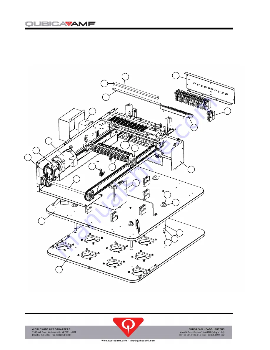 QubicaAMF 612-051-001 Owner'S Manual Download Page 98