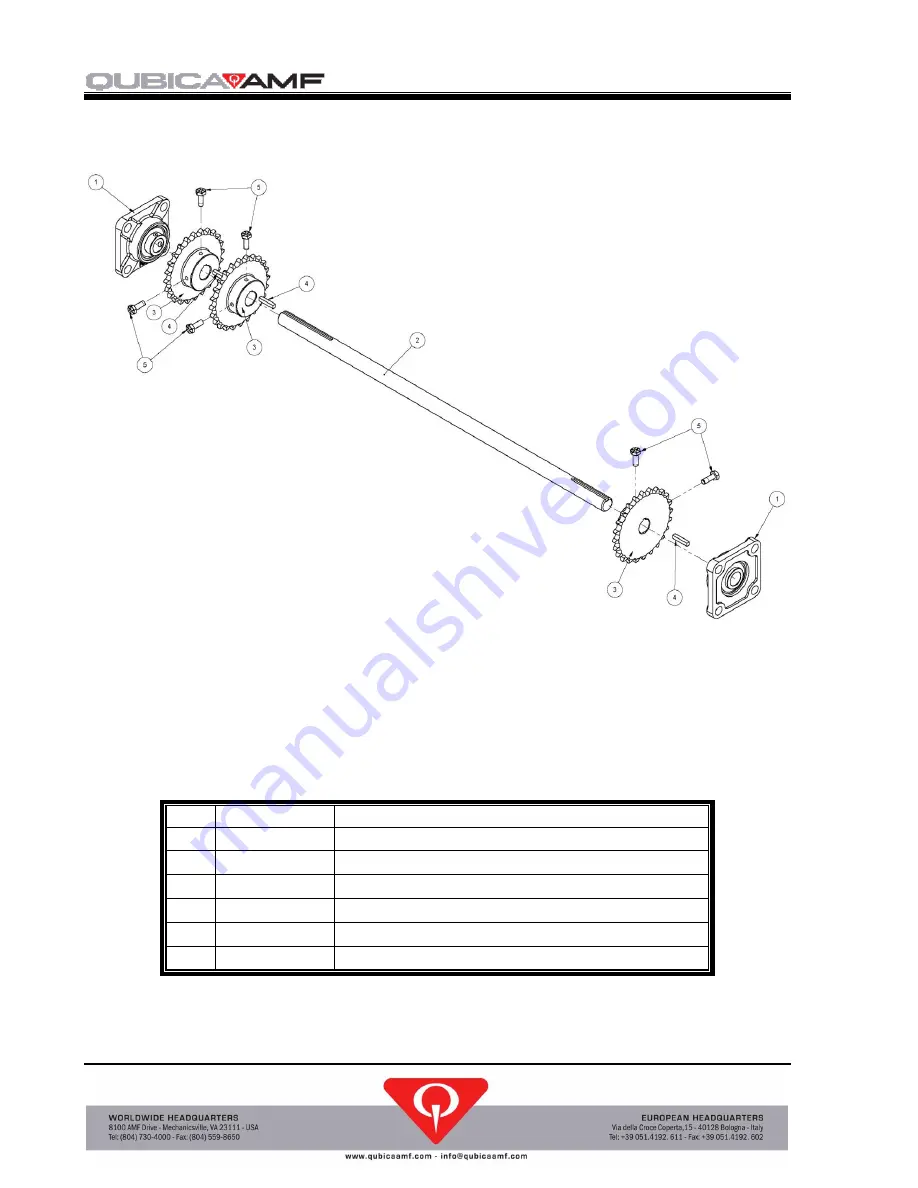 QubicaAMF 612-051-001 Owner'S Manual Download Page 104