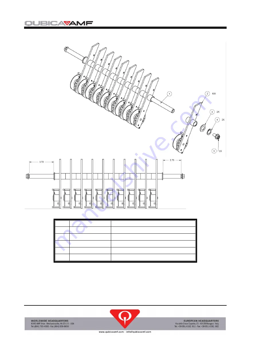 QubicaAMF 612-051-001 Owner'S Manual Download Page 106