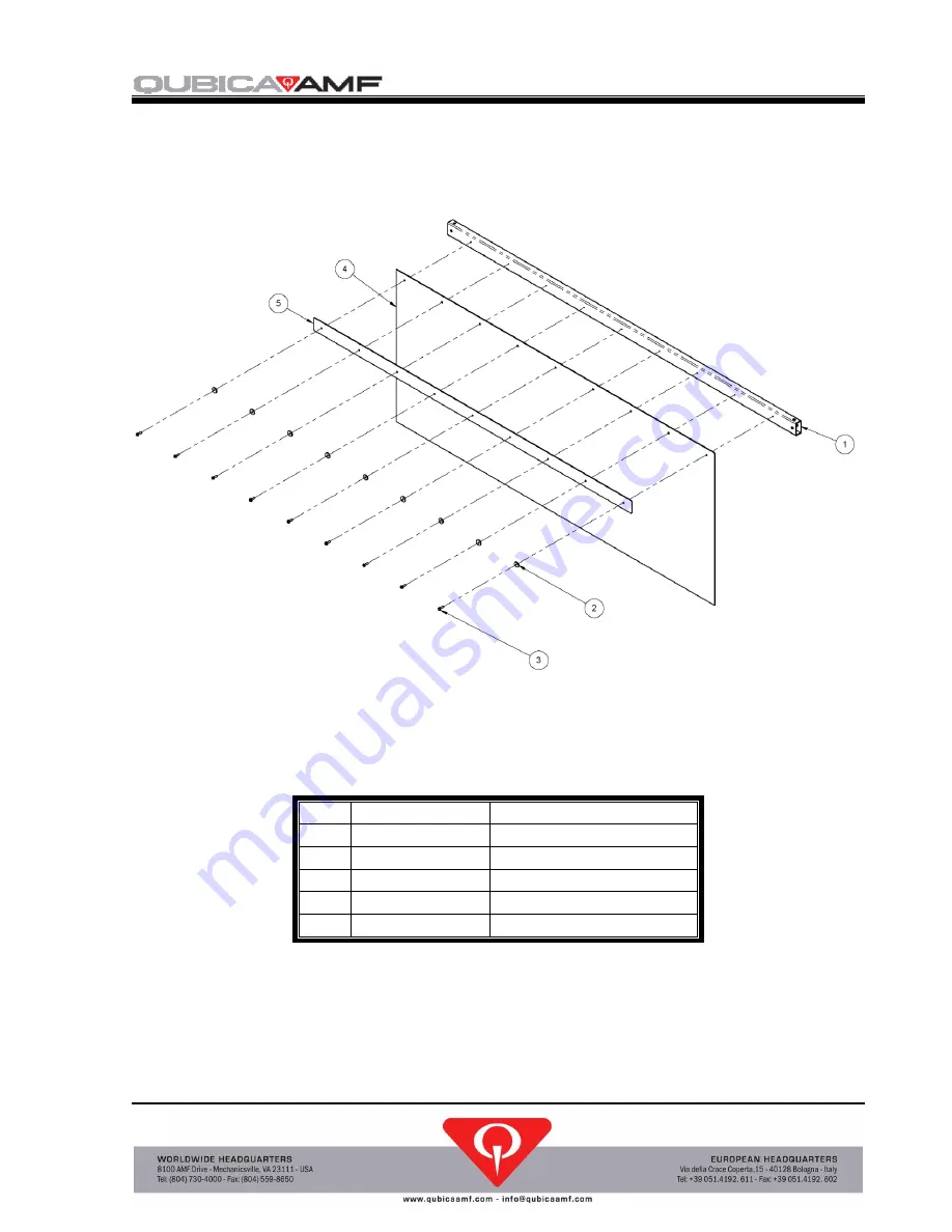 QubicaAMF 612-051-001 Owner'S Manual Download Page 123