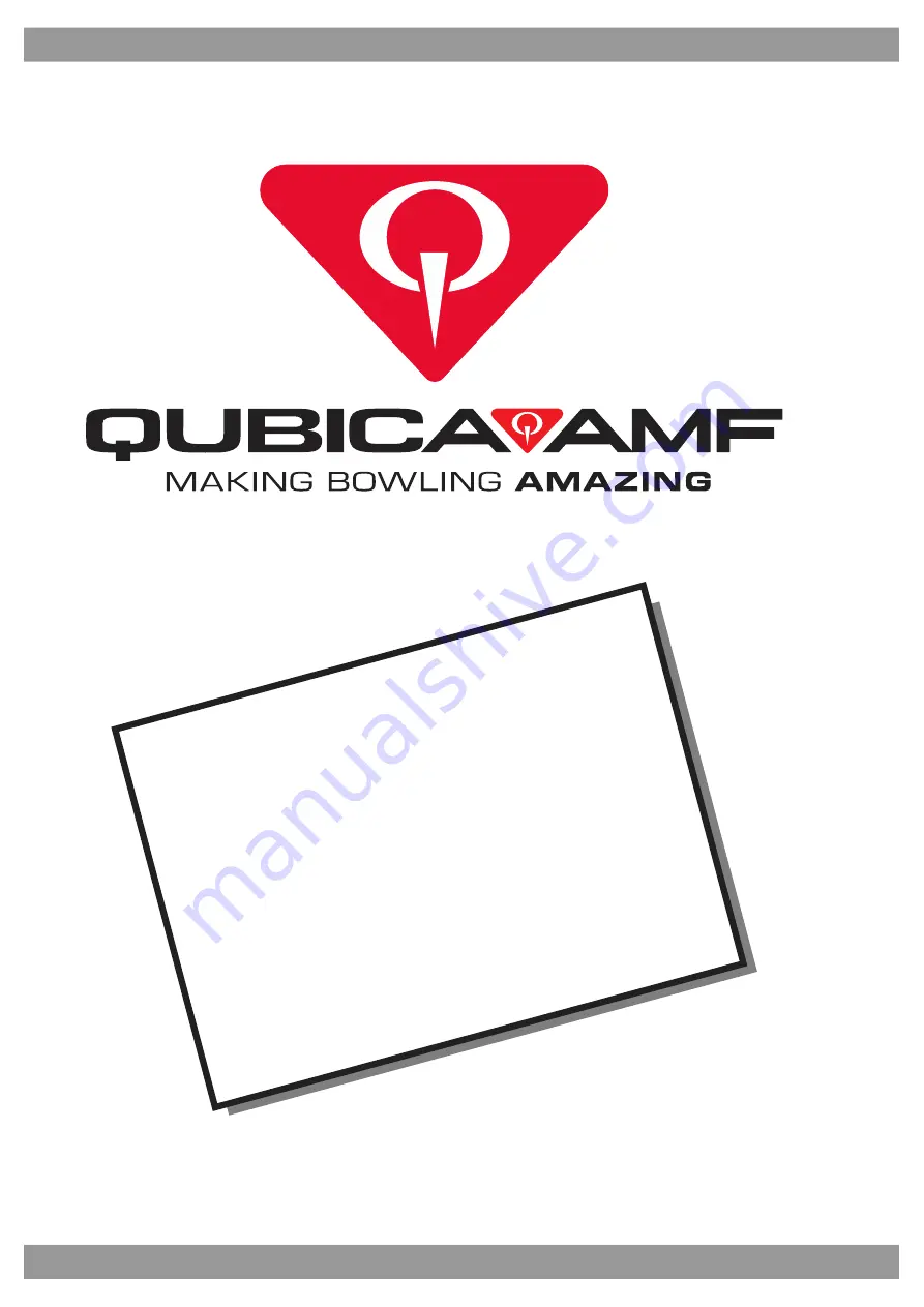 QubicaAMF CenterPunch Owner'S Manual Download Page 1