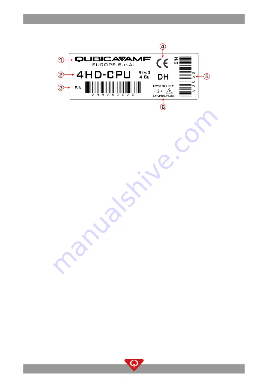 QubicaAMF CenterPunch Owner'S Manual Download Page 10