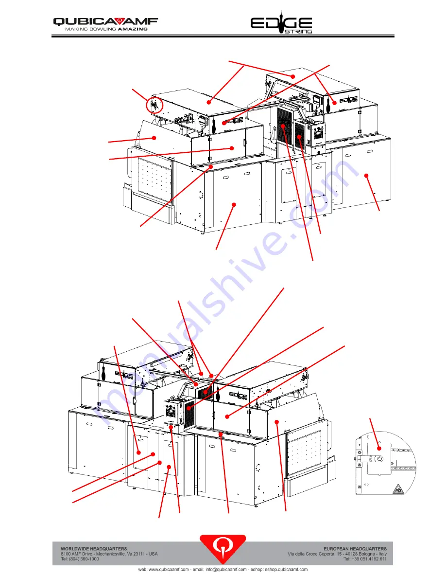 QubicaAMF Edge String Owner'S Manual Download Page 28