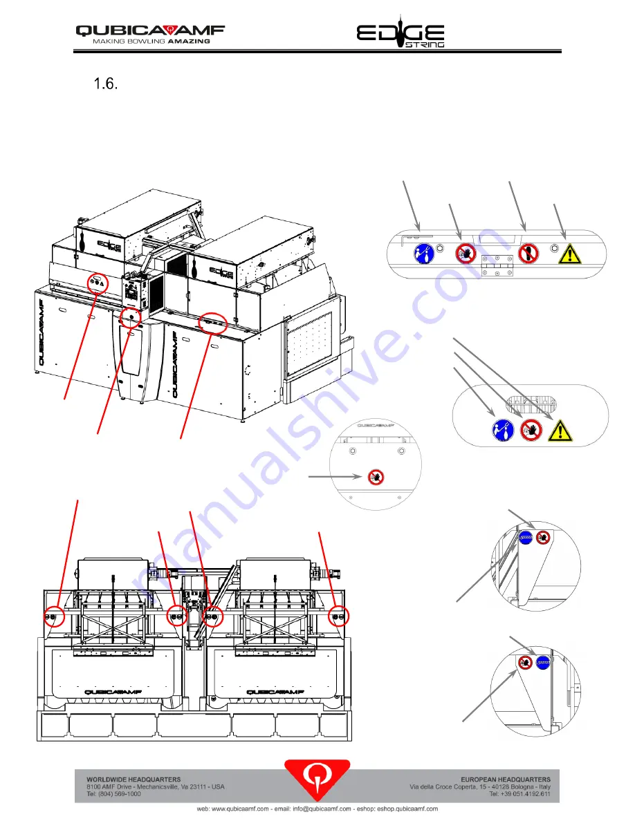 QubicaAMF Edge String Owner'S Manual Download Page 29