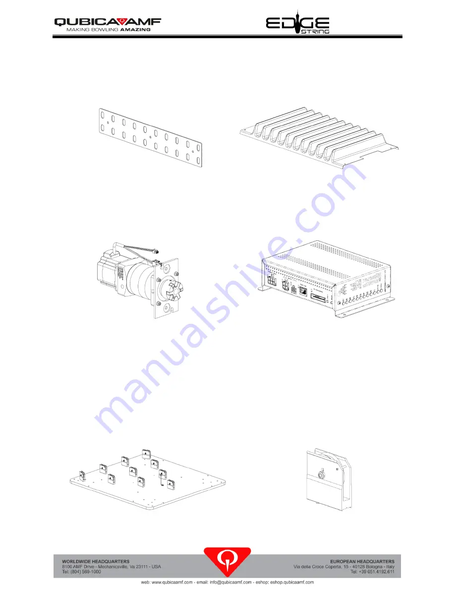 QubicaAMF Edge String Owner'S Manual Download Page 38