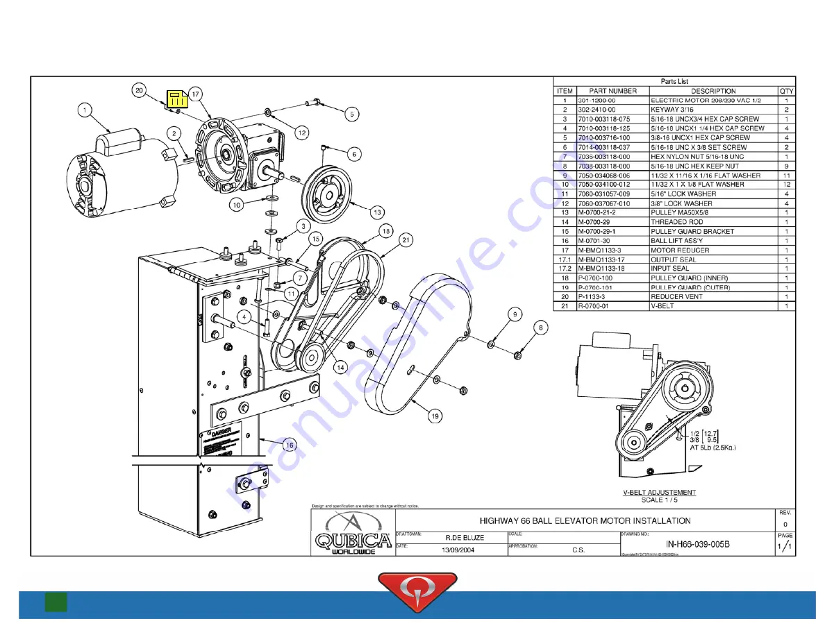 QubicaAMF Highway 66 User Manual Download Page 158