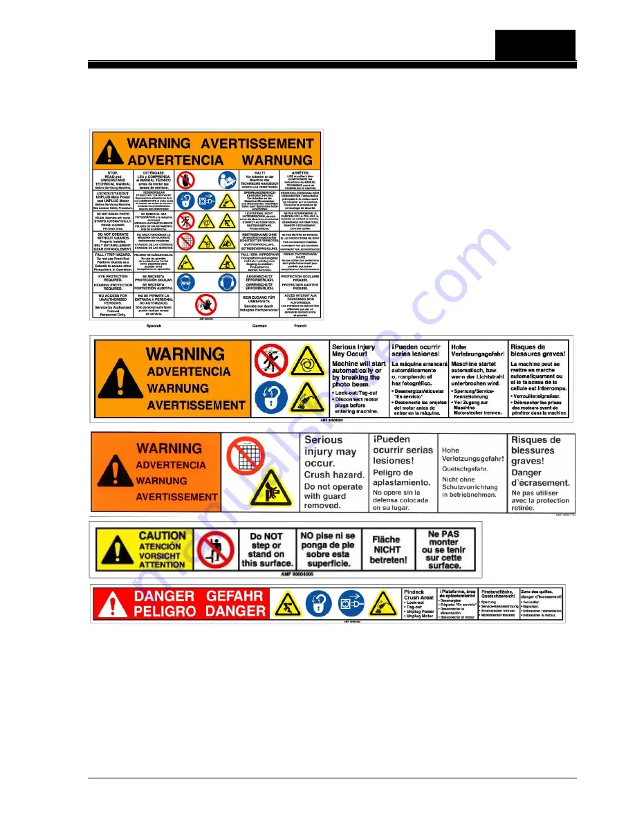 QubicaAMF XLi EDGE Series Service & Parts Manual Download Page 19