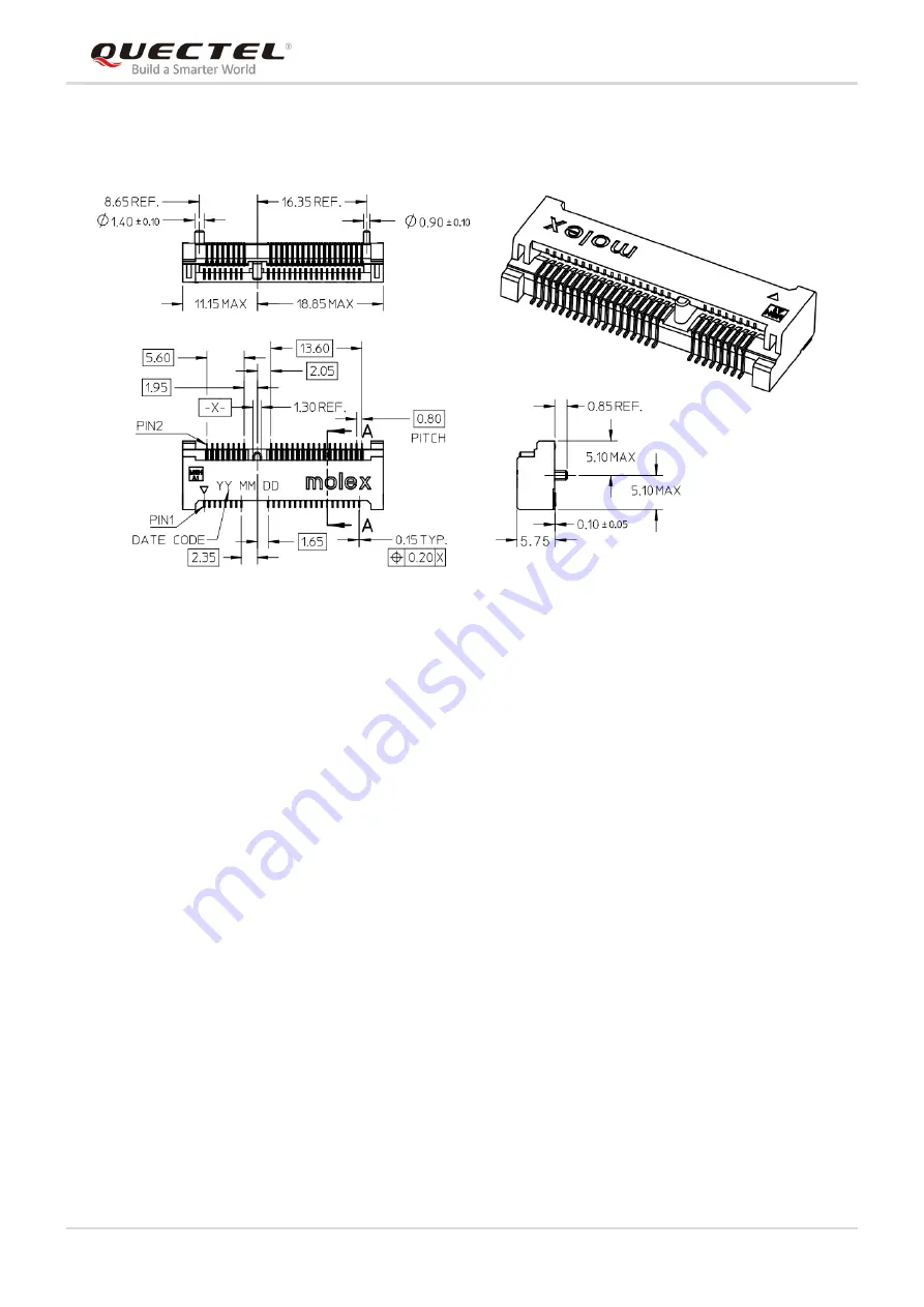 Quectel LTE Standard Module Series Скачать руководство пользователя страница 52