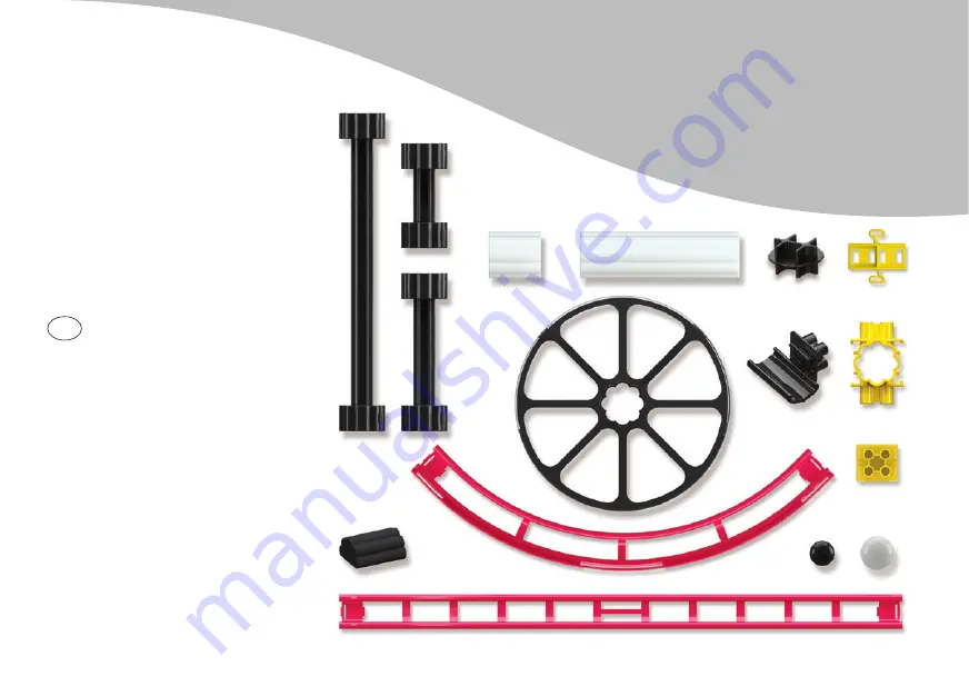 Quercetti Roller Coaster mini rail 6430 Manual Download Page 3