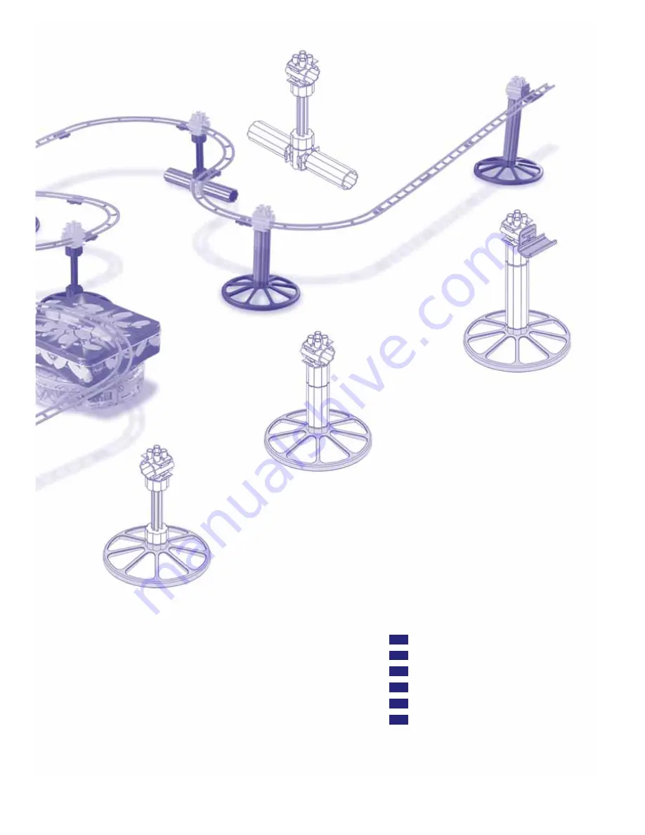 Quercetti Skyrail 6441 Instruction Manual Download Page 18