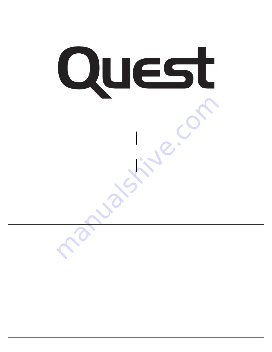 Quest Engineering QF603NX User Manual Download Page 1